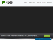 Tablet Screenshot of finkok.com
